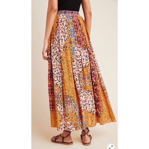 new Anthropologie Panthera Maxi Skirt size 2 new with tag - Picture 3 of 11
